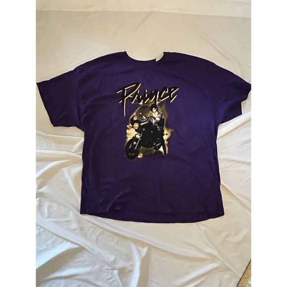 Prince 3XL T Shirt Purple Motorcycle Album Cover - Picture 1 of 6